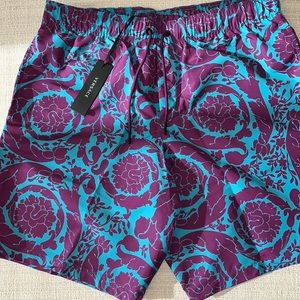 Versace
Versace Baroque Pattern Drawstring Swim Shorts